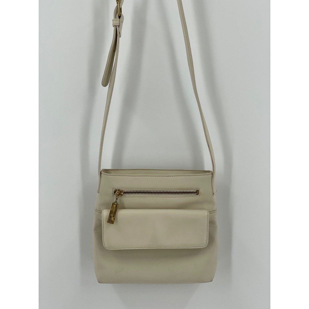 Ralph Lauren Small Cream Crossbody Bag Retro Preppy Minimalist